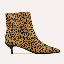 Load image into Gallery viewer, Yosi Samra Soho Boot - Leopard Calf Hair