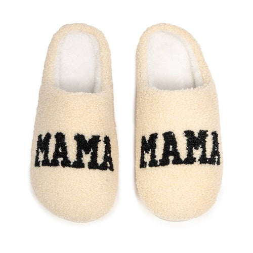 Living Royal Indoor/Outdoor Mama Slippers - Cream