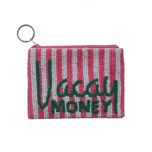 Tiana Designs Beaded Coin Purse - Vacay Money