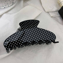 Load image into Gallery viewer, Polka Dot Hair Claw Clip - 2 Colors