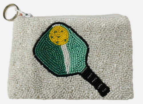 Tiana Designs Beaded Coin Purse - Paddle/Dink