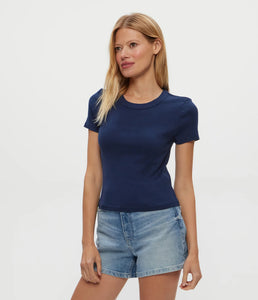 Michael Stars Mimi Crop Tee - 7 Colors