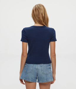 Michael Stars Mimi Crop Tee - 7 Colors