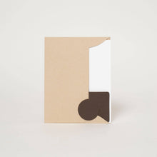 Load image into Gallery viewer, Egg Press Manufacturing - Pure Sunshine Love Letterpress Greeting Card by Hello!Lucky: Plastic sleeve