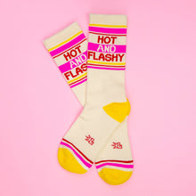 Load image into Gallery viewer, Gumball Poodle - Hot and Flashy Gym Crew Socks