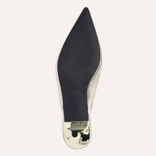 Load image into Gallery viewer, Yosi Samra Nolita Heel - Gold Nappa Leather