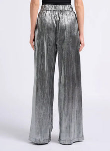 Suncoo Jill Wide Leg Pants - Argent