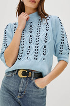 Load image into Gallery viewer, Rails Addy Sweater - Sky Navy Cables