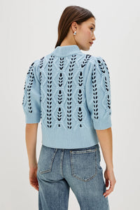 Rails Addy Sweater - Sky Navy Cables