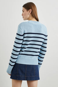 Rails Alise Sweater - Sky Navy Stripe