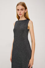 Load image into Gallery viewer, Rails Alora Dress - Gunmetal Lurex