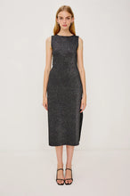 Load image into Gallery viewer, Rails Alora Dress - Gunmetal Lurex