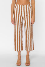 Load image into Gallery viewer, Velvet Heart Alyx Pants - Desert Taupe Stripe