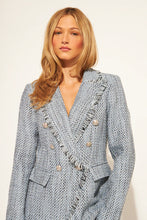 Load image into Gallery viewer, JOHN + JENN Andres Blazer - Denim Tweed