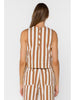 Velvet Heart Annal Top - Desert Taupe Stripe
