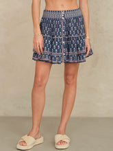 Load image into Gallery viewer, M.A.B.E. Ari Mini Skirt - Indigo
