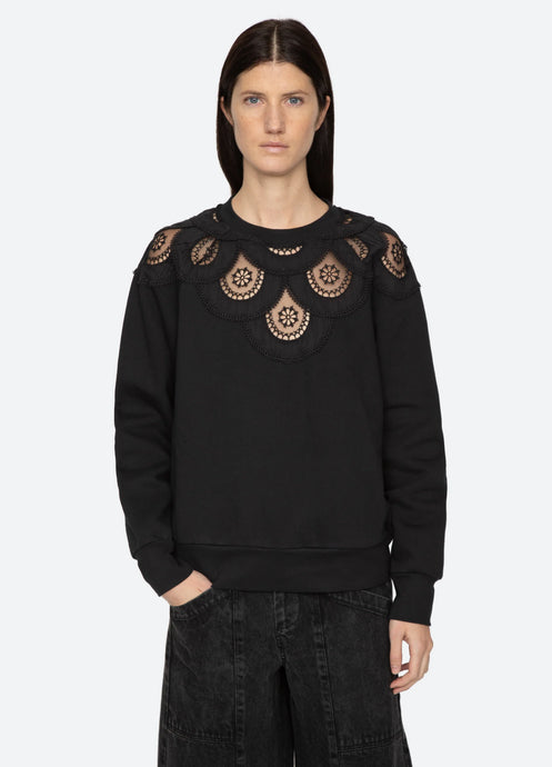 Sea Drea Sweatshirt - Black