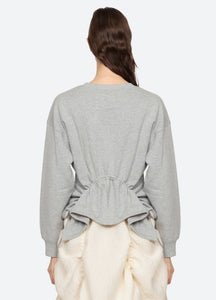 Sea Elegi Sweatshirt - Grey