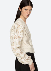 Sea Lainey Cardigan - Cream