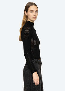 Sea Paxton Turtleneck - Black