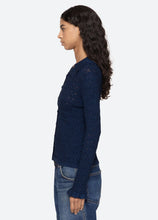 Load image into Gallery viewer, Sea Ruby Cardigan - Navy