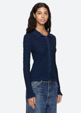 Load image into Gallery viewer, Sea Ruby Cardigan - Navy