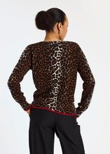 Load image into Gallery viewer, Brodie WISPR Lydia Leopard Cardi - Sand