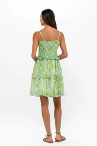 OLIPHANT Smocked Back Mini - Amalfi Lime