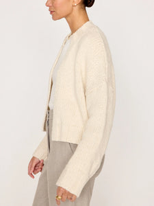 Brochu Walker Asher Cardigan - Ivory