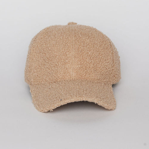 Hat Attack Solid Sherpa Cap - Natural