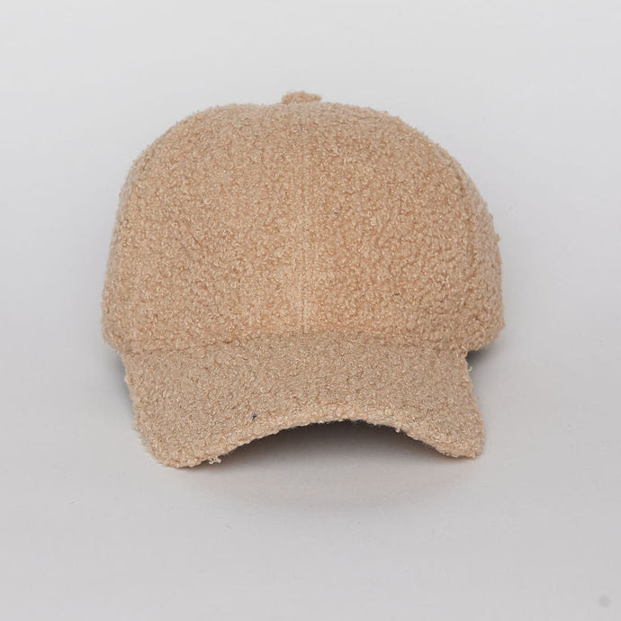 Hat Attack Solid Sherpa Cap - Natural