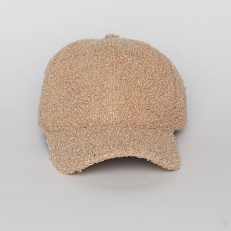Hat Attack Solid Sherpa Cap - Natural