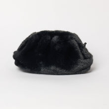 Load image into Gallery viewer, Hat Attack Faux Fur Clutch - Black