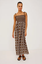 Load image into Gallery viewer, Rails Becca Dress - Cocoa Daisy Embroidery