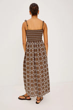 Load image into Gallery viewer, Rails Becca Dress - Cocoa Daisy Embroidery