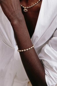 Chan Luu Andie Ball Chain Bracelet - Gold