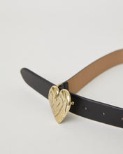 Load image into Gallery viewer, B-Low Hailey Leather Belt - Black Brass