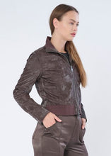 Load image into Gallery viewer, Marrakech Etna Sueded Patent Leather Jacket - 3 Colors