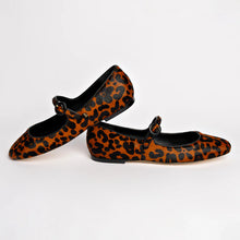 Load image into Gallery viewer, Larroude Blair Ballet Flat - Leopard Print Calf Hair