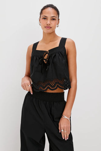 Rails Blythe Top - Black