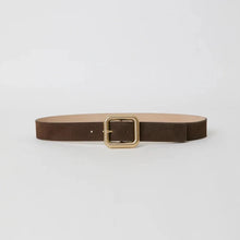 Load image into Gallery viewer, B-Low The Belt Genesis Suede Belt - Chocolate Gold