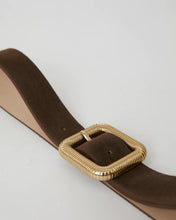 Load image into Gallery viewer, B-Low The Belt Genesis Suede Belt - Chocolate Gold