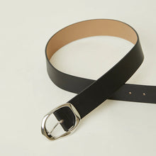 Load image into Gallery viewer, B-Low The Belt Edmond Leather Belt - Black Silver