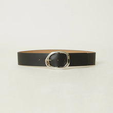 Load image into Gallery viewer, B-Low The Belt Edmond Leather Belt - Black Silver