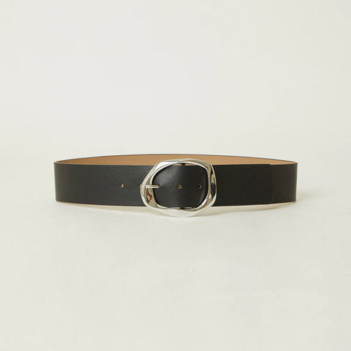 B-Low The Belt Edmond Leather Belt - Black Silver