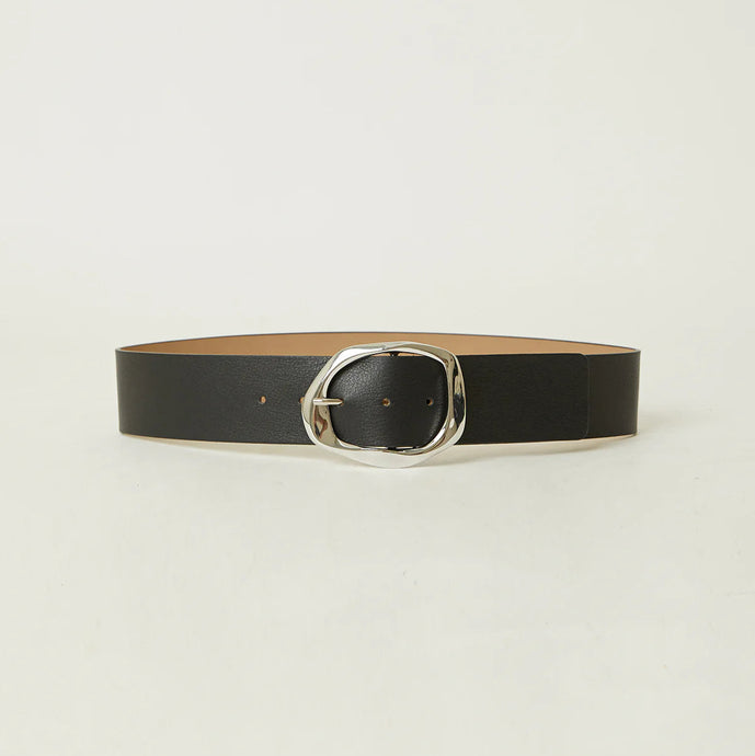 B-Low The Belt Edmond Leather Belt - Black Silver