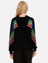 Load image into Gallery viewer, Brodie WISPR Sporty Stripe Hoodie - Coal