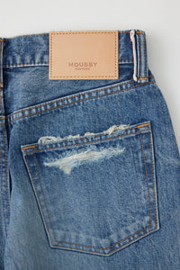 Moussy Ridgecrest Wide Straight - Blue