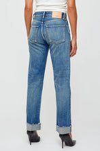 Load image into Gallery viewer, Moussy Hopewell Selvedge Straight - Dark Blue