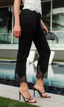Load image into Gallery viewer, Generation Love Bellatrix Lace Combo Jeans - Jet Black